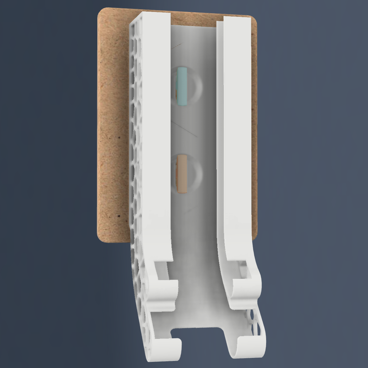 Skadis T-Clip Battery Dispenser