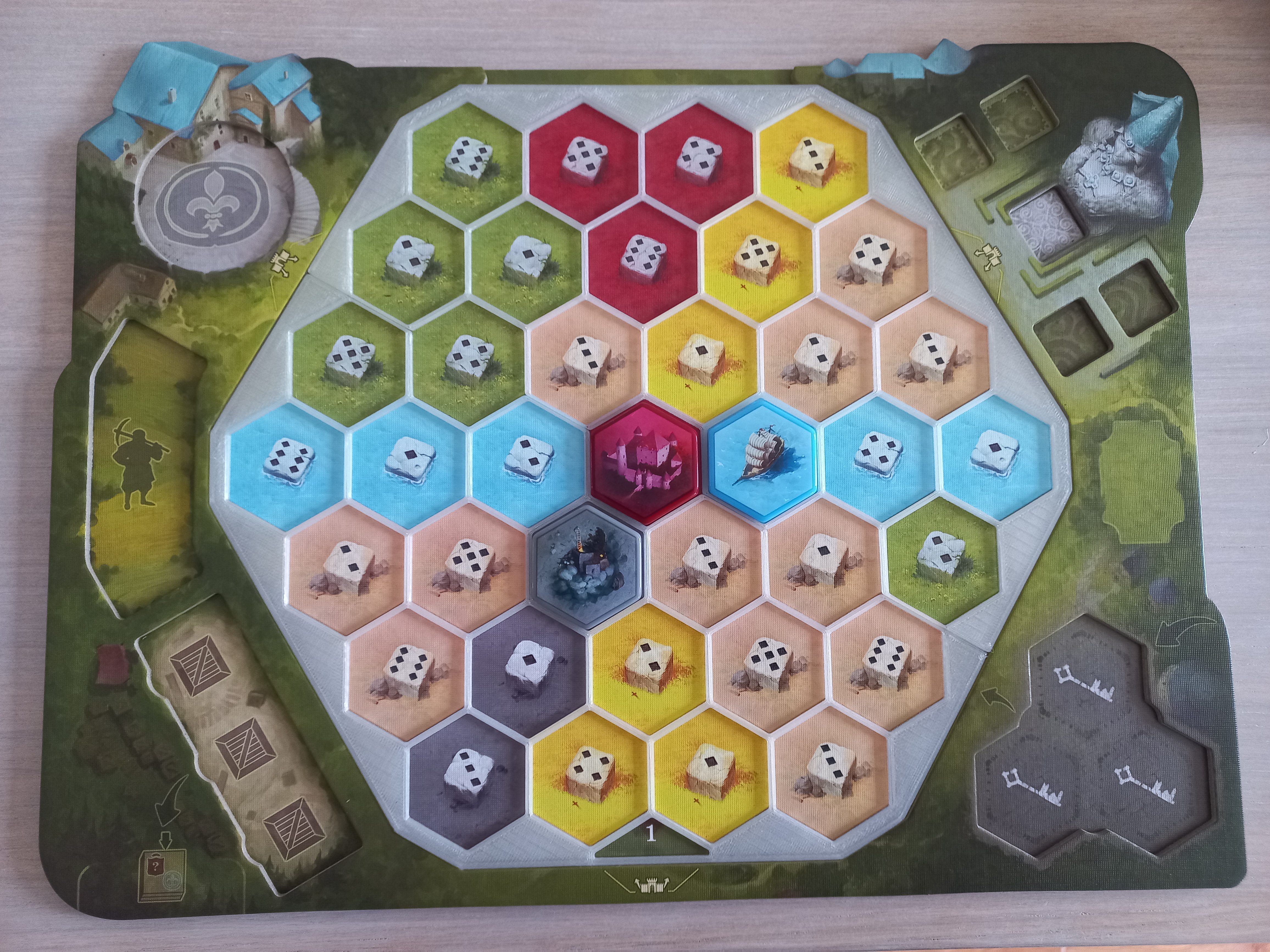 Castles of Burgundy Split Overlay