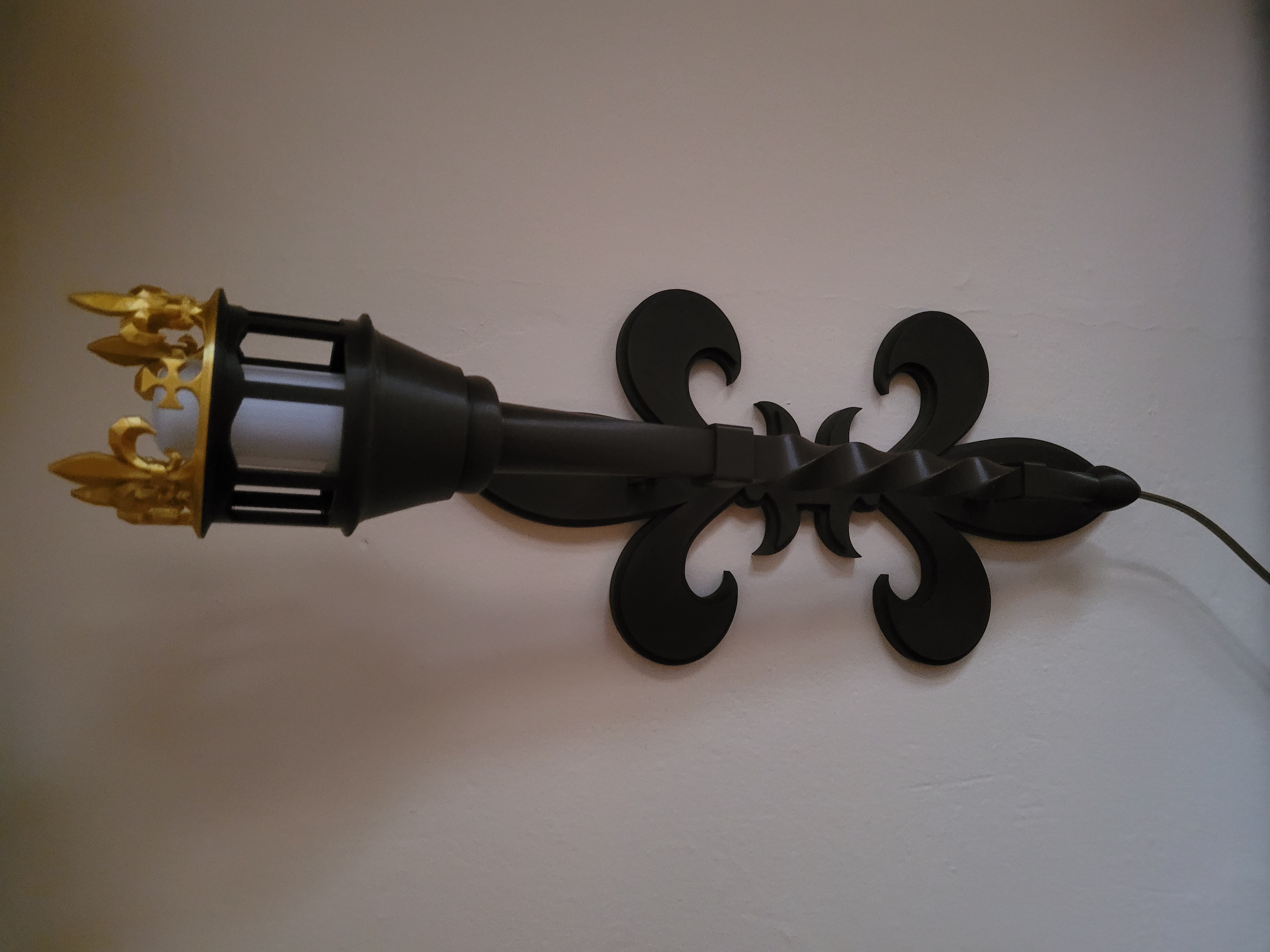 Miniatura 2 do modelo 3D Medieval torch