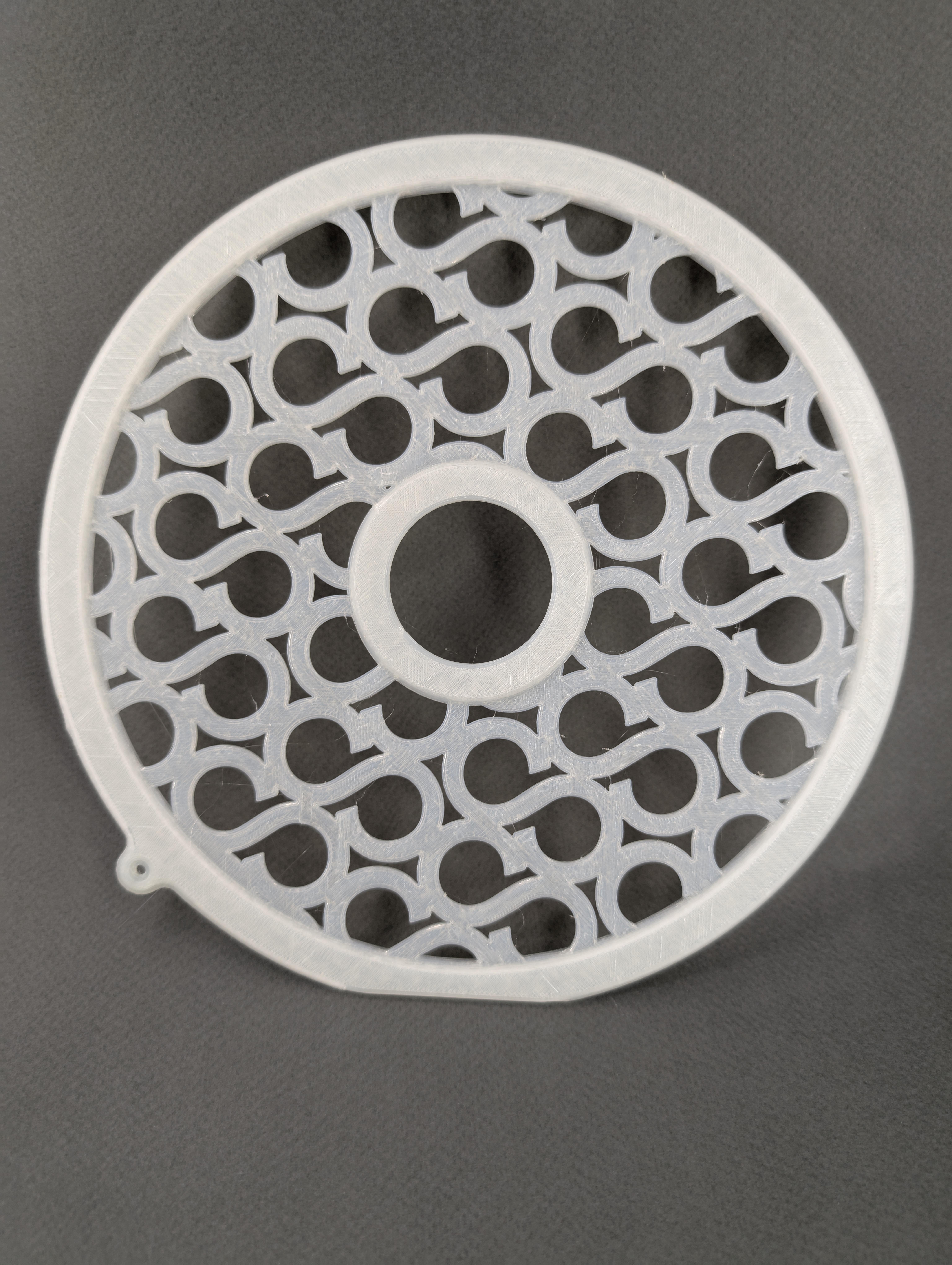 Elegoo Centauri Carbon - Side panel protector - Spool "dragging" With Logo pattern 3D model thumbnail