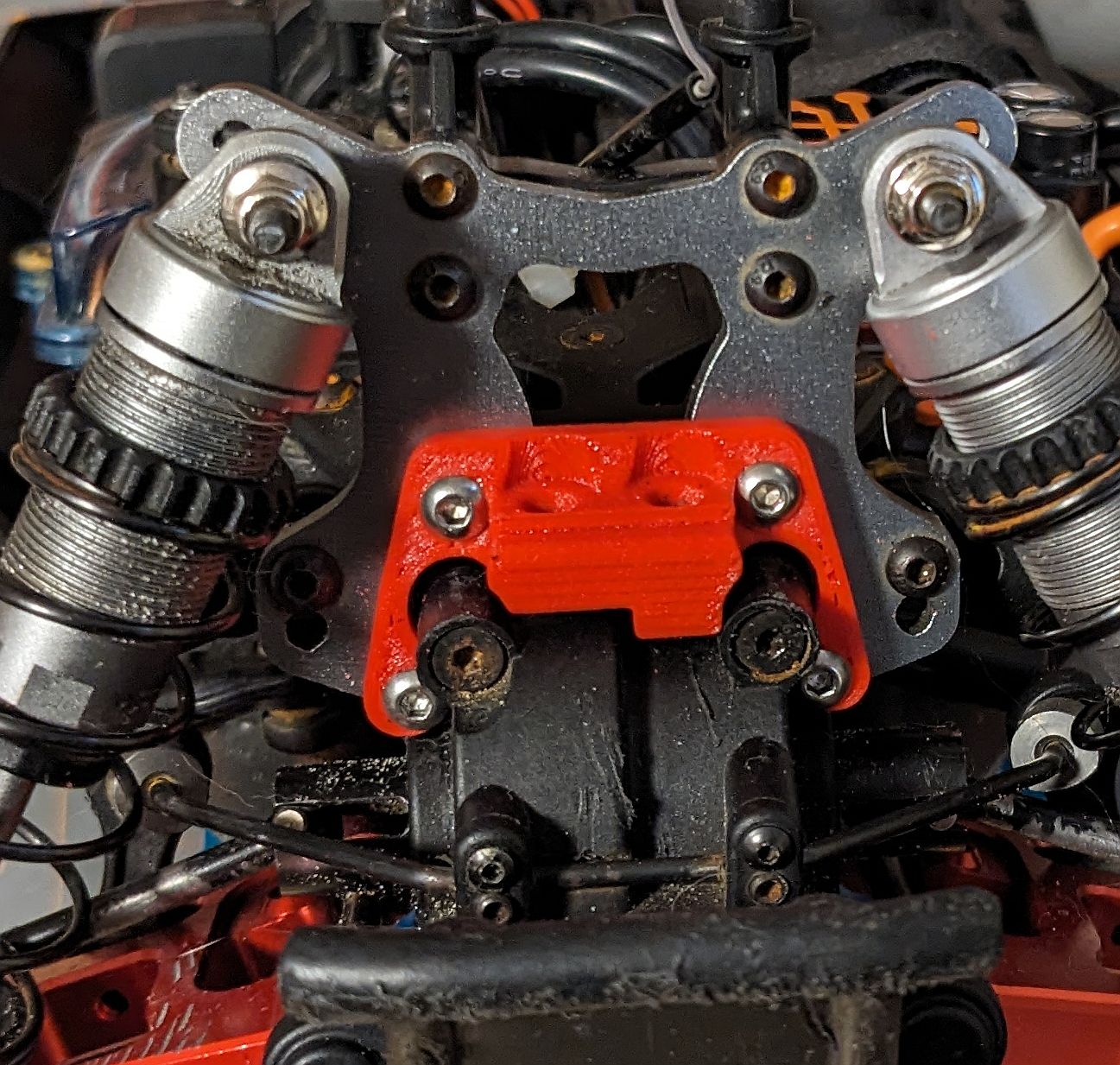 Losi Lasernut U4 Bumper Mount