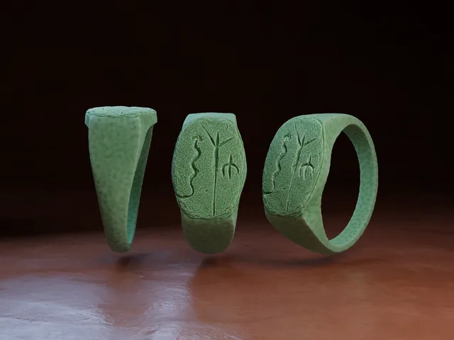 Göbekli Tepe Greenstone Amulet / Signet
