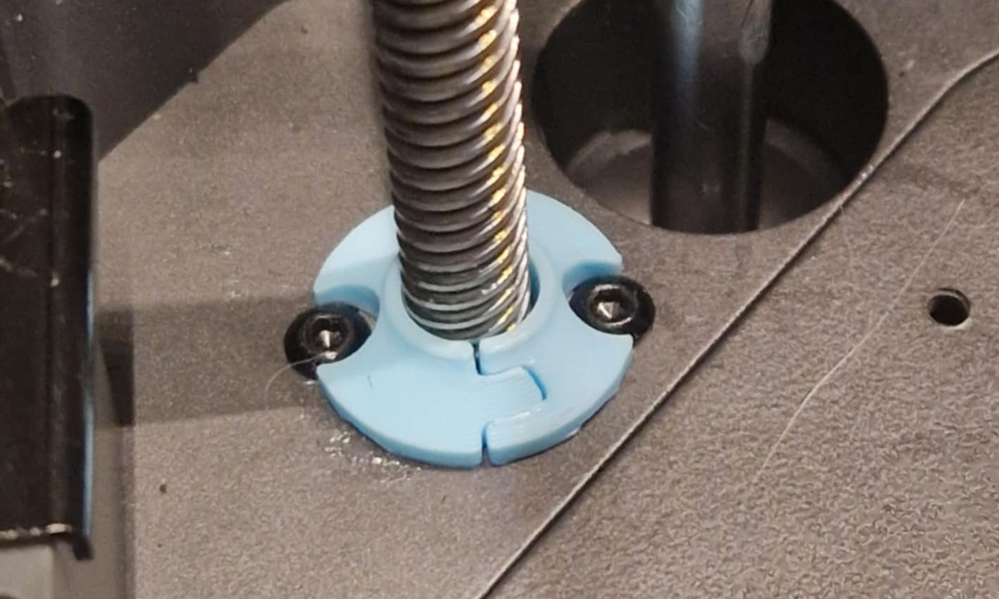Elegoo Centauri Carbon Z axis bearing cover 3D model thumbnail
