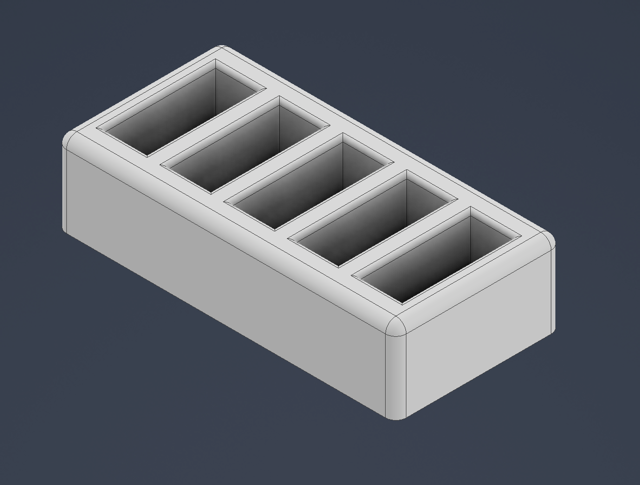 5 slot GoPro Enduro battery holder