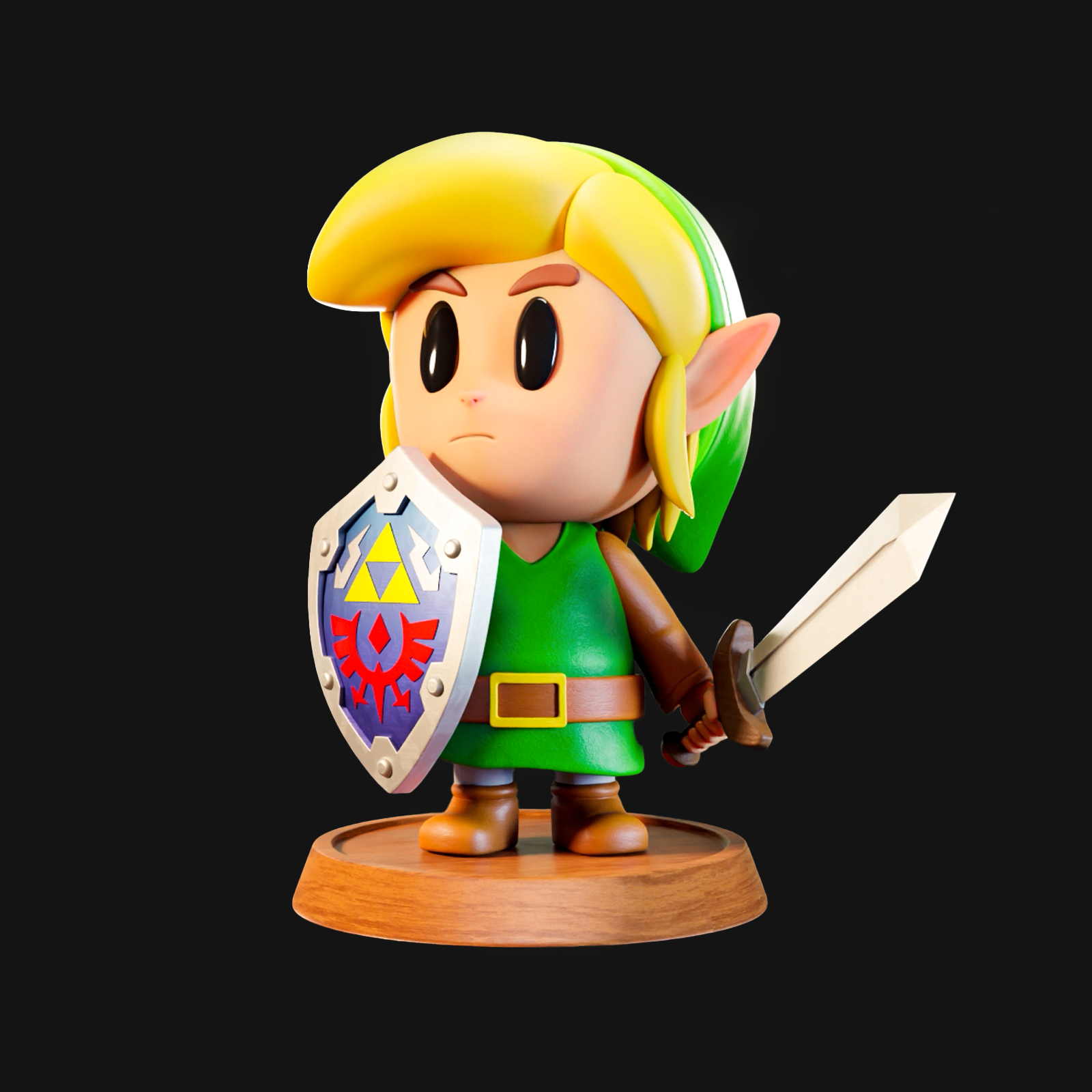 Link - Zelda Links Awakening 3D print model