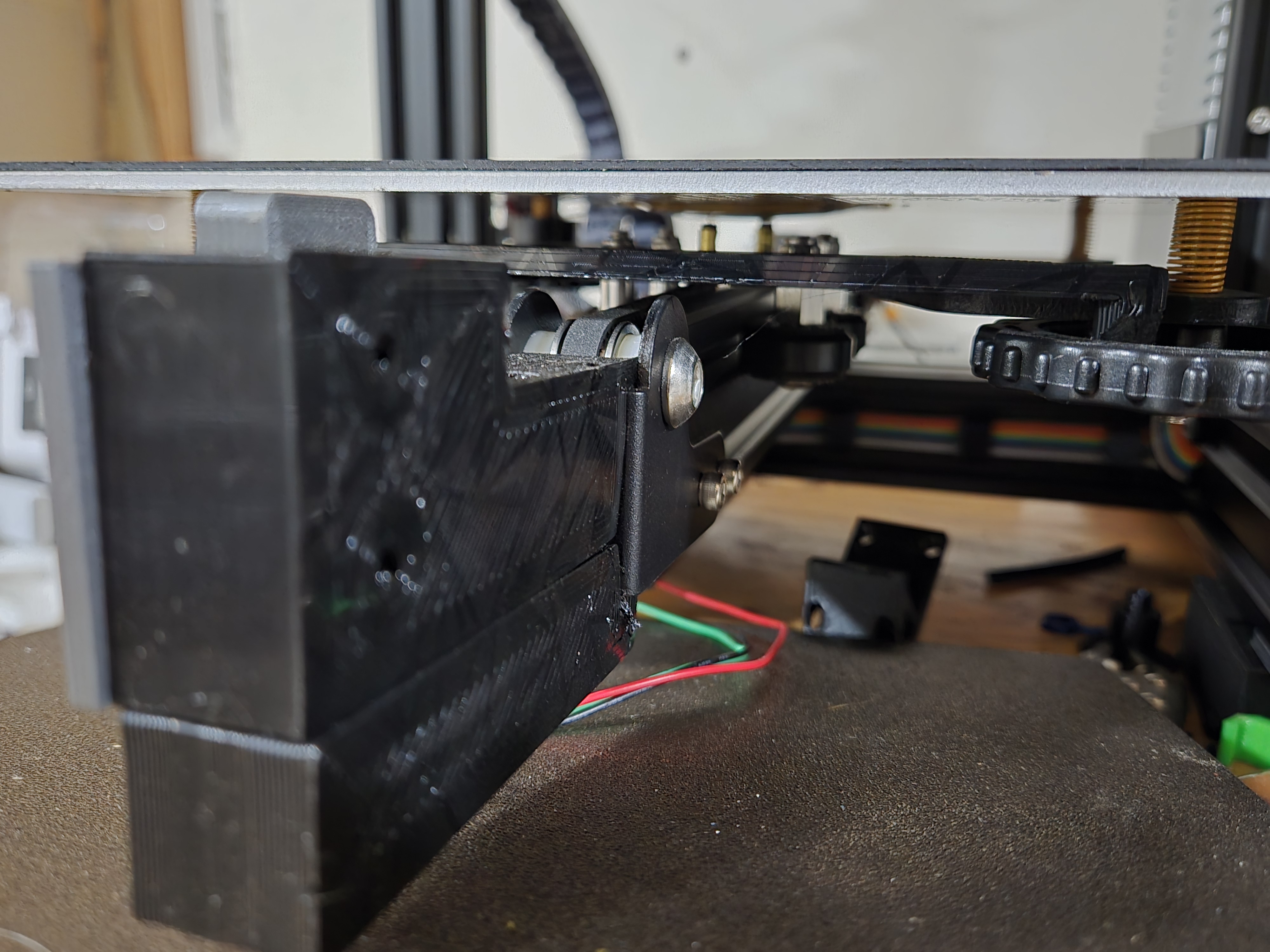 3D Chameleon Endstop Mount Assembly for Ender 3