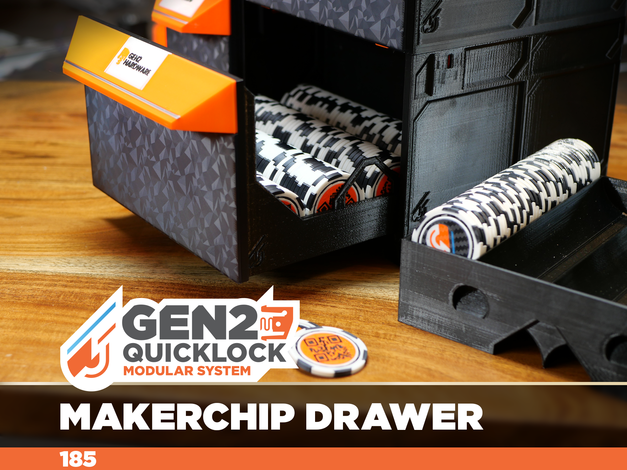 GEN2 MakerChip Drawer 185-2W-2H