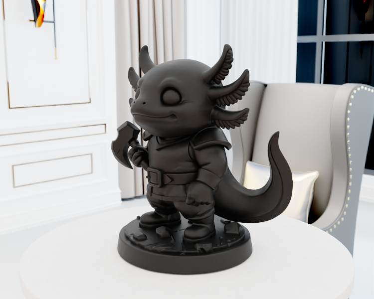 Axolotl with Axe — miniatura 2