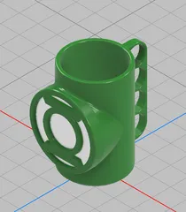 Green Lantern Ring Coozy