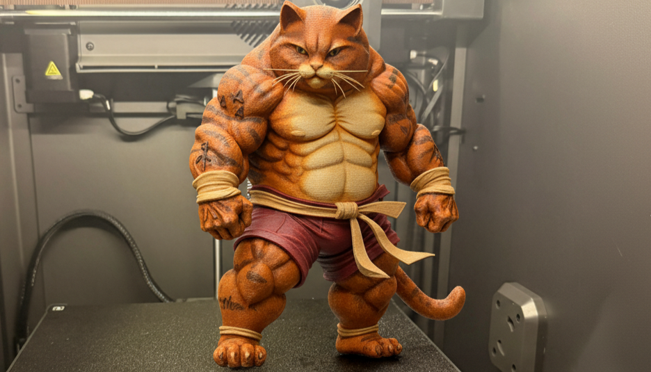 Muscular Cat