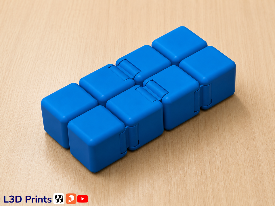 Infinity Fidget Cube By L3D Prints