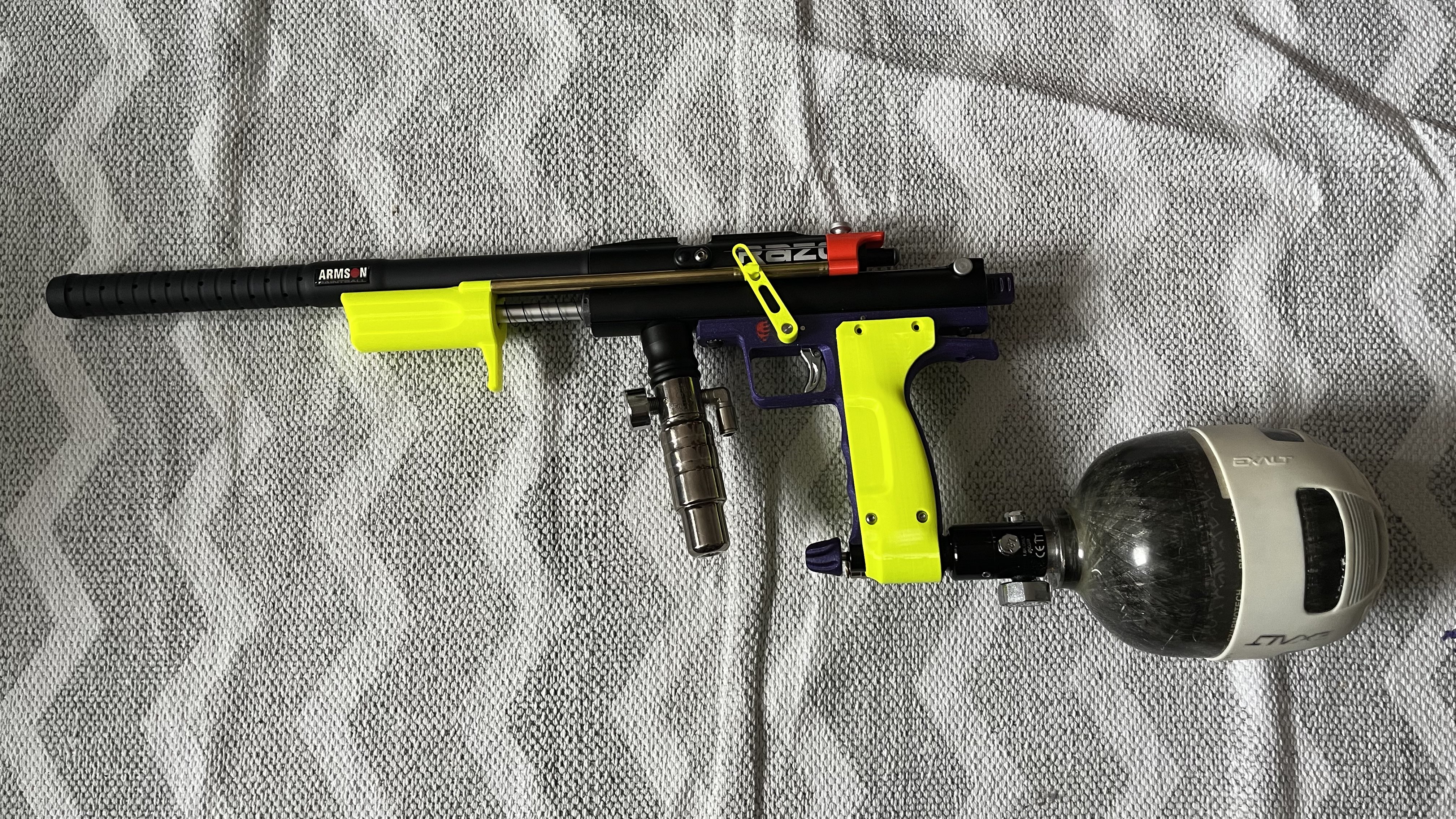 Spyder Paintball Autotrigger Pump Conversion