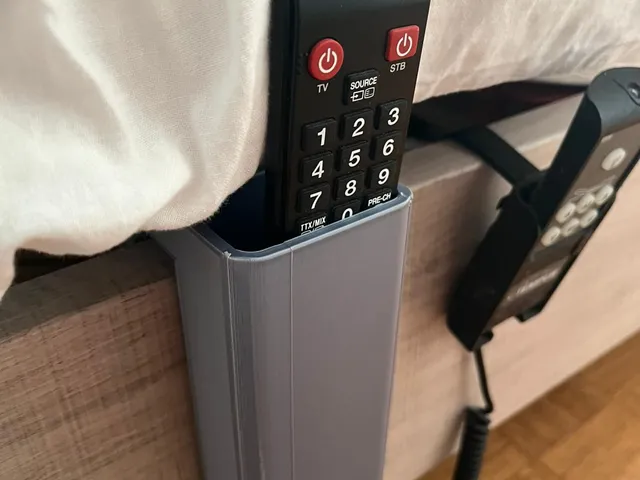remote control holder for bed