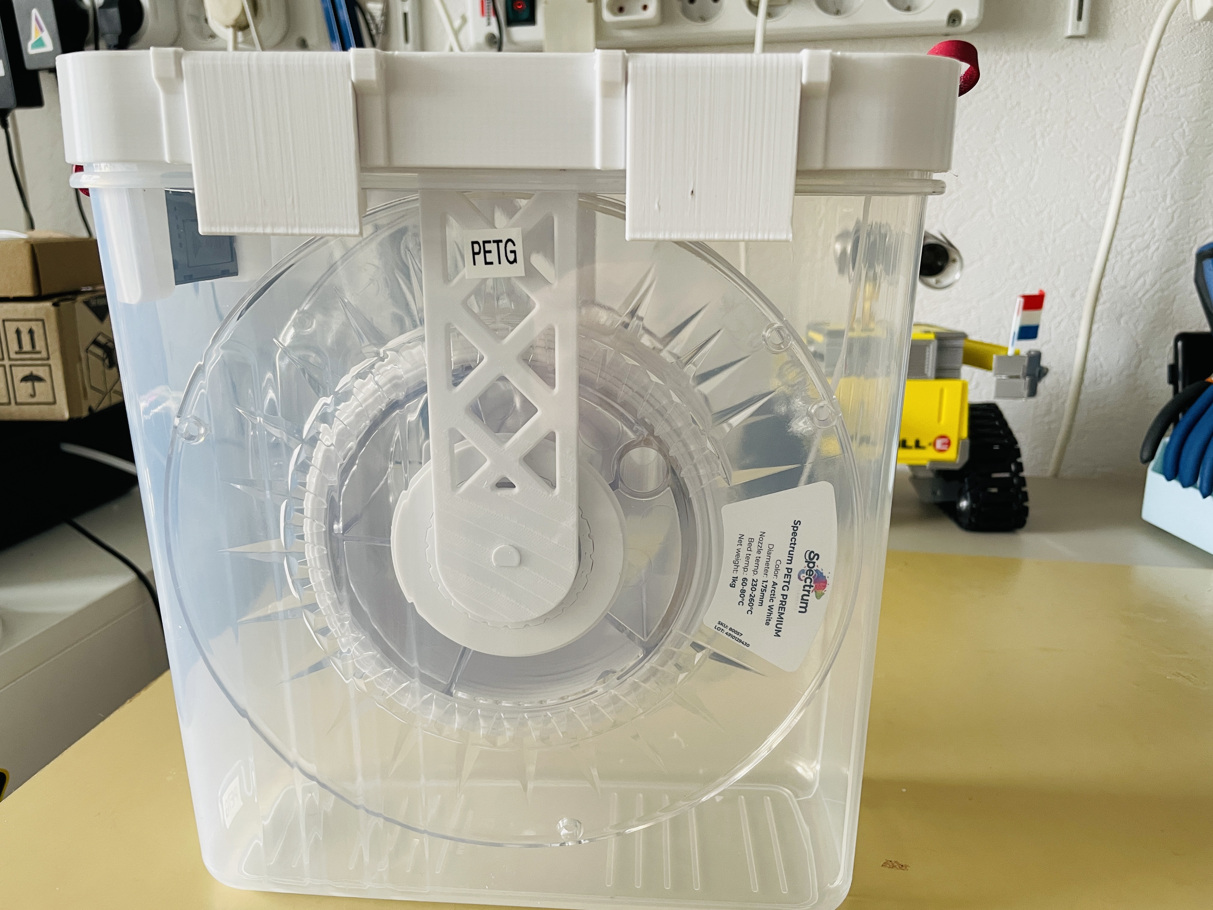Adapter Spectrum_filamentspool - Filament Storage 2026 3D model
