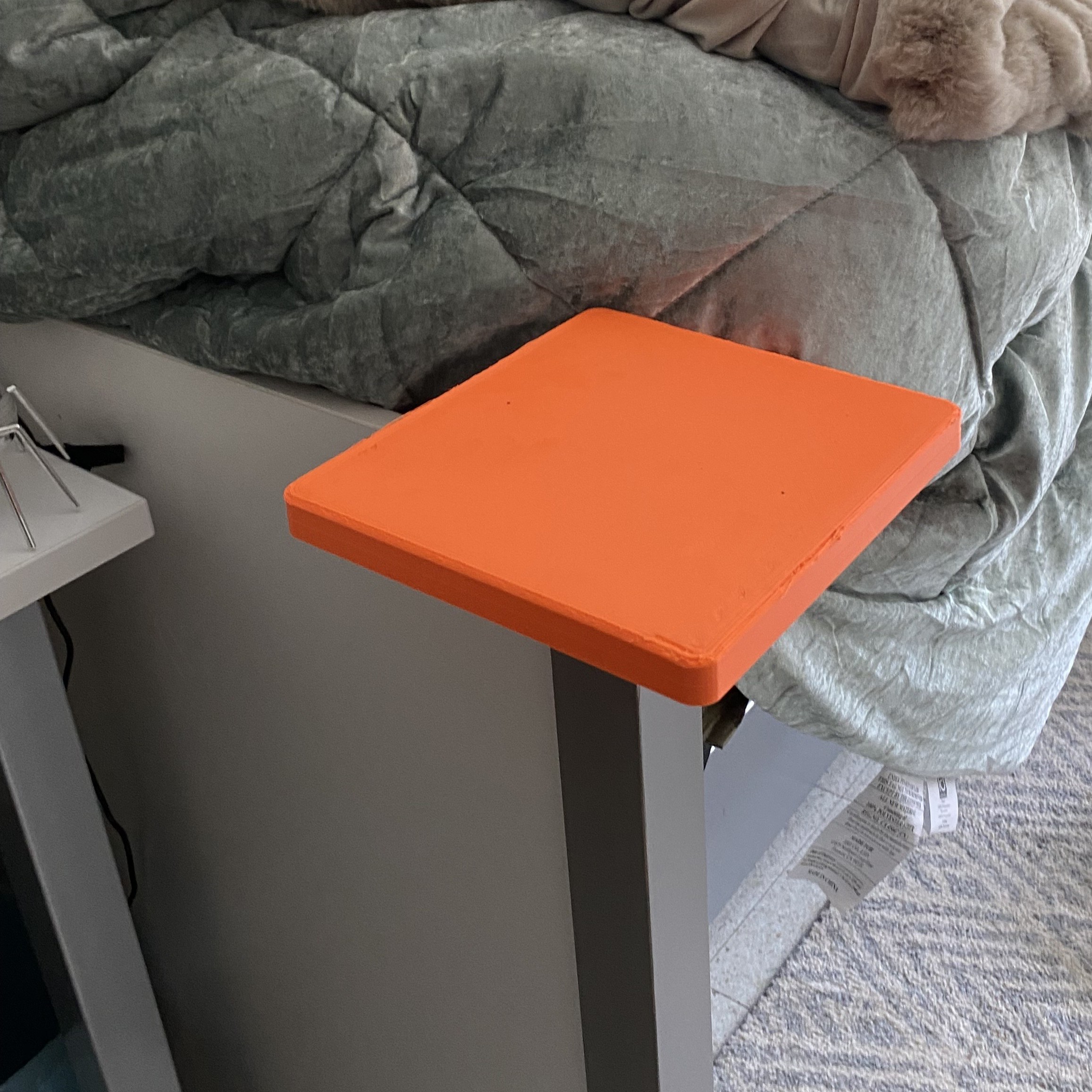 Dorm Room Bedpost Shelf