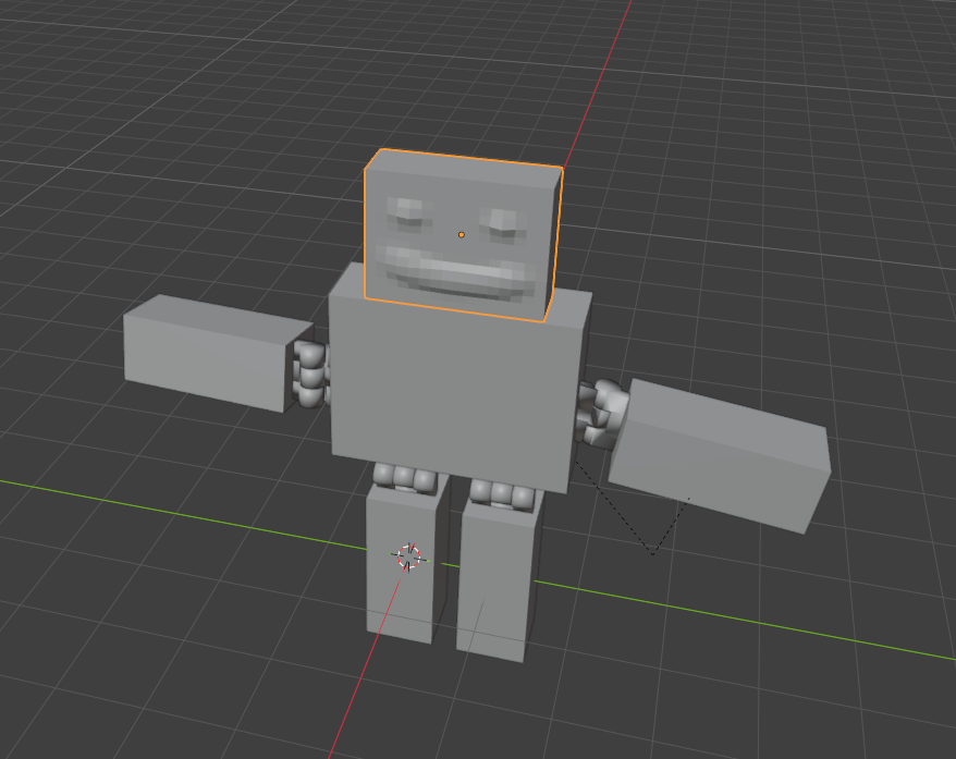 Cool Dude with articulated arms and legs and hand drawn face
