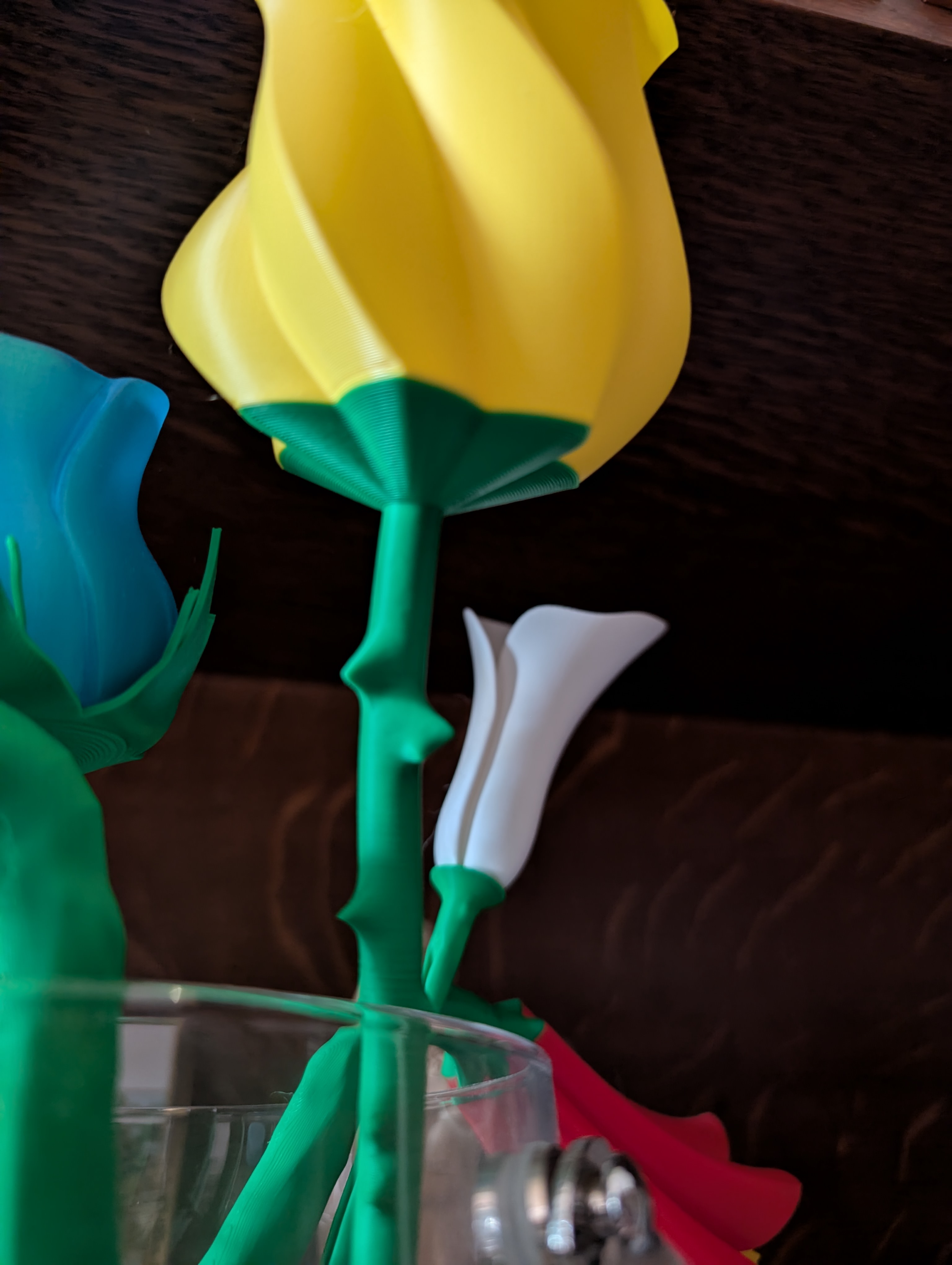 Stem for flower