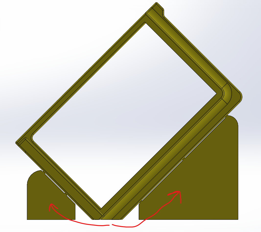 Miniatura 3 do modelo 3D AIR 5400 vertical GPU mount bracket