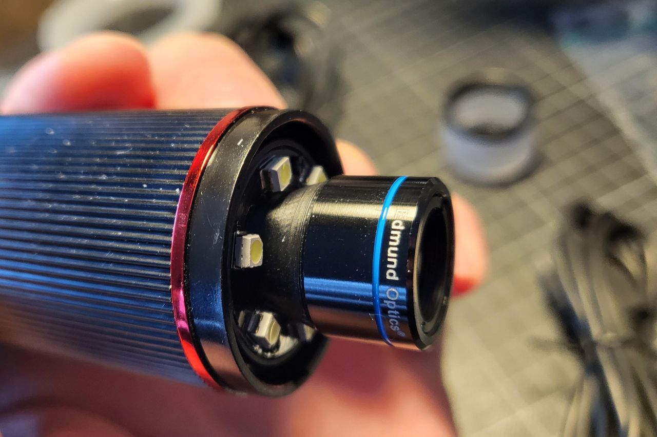 Objektivadapter für / lens adapter for TOMLOV TM4K /ELIKLIV EM4K digital  microscope
