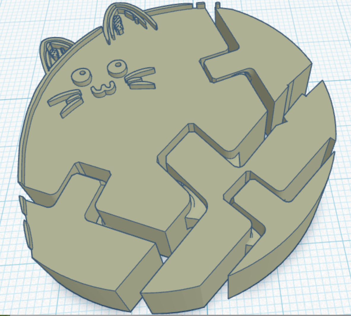 wonky flexi cat!