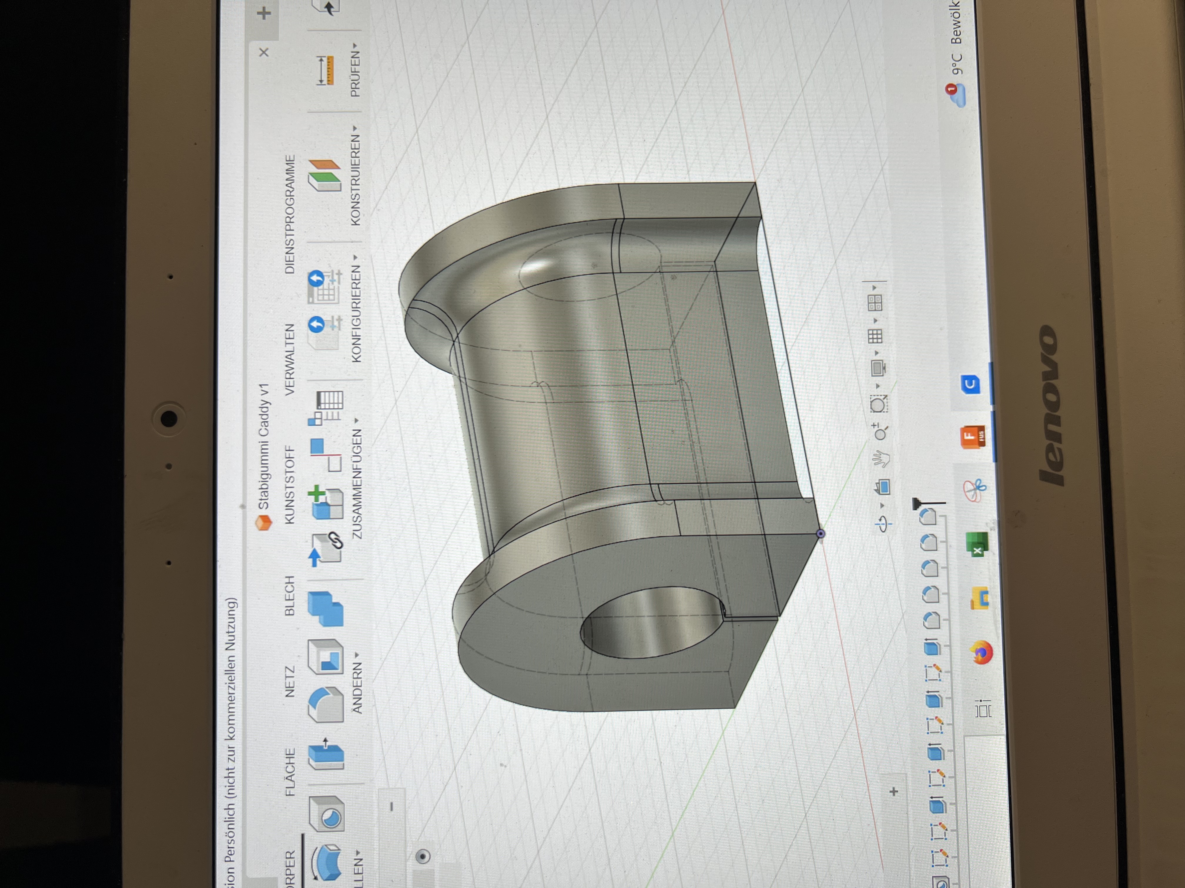 Stabilisatorlagerung Stabigummi Caddy Hinten