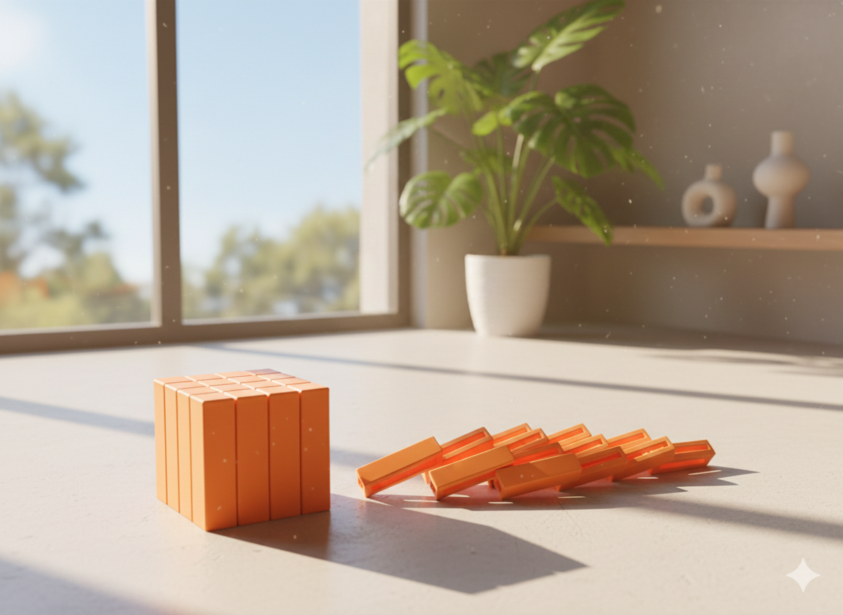 Folding Domino Cube