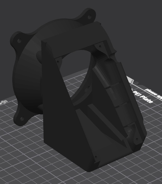 Bitaxe with 92mm