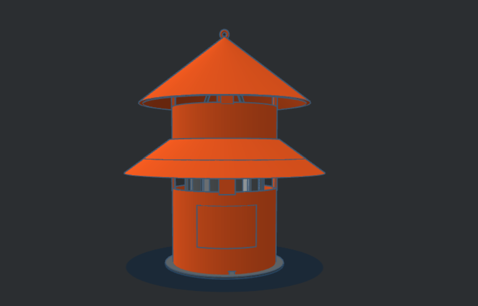 Federal Signal Model 7 (12 Port) - Printable (V2)