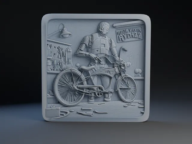 Off Duty in the Outer Rim : K2S0s Low Rider Bicycle Club : The Real Yavin Rydazz