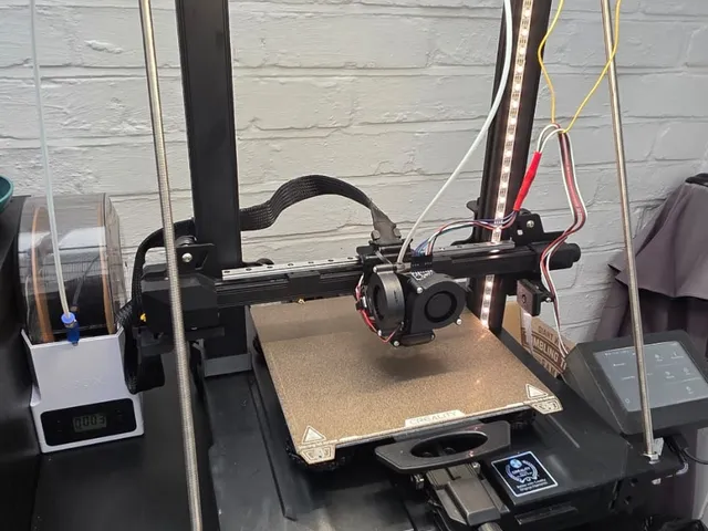 Ender 3 S1 Pro Z bracing project  with internal strengthening geometry