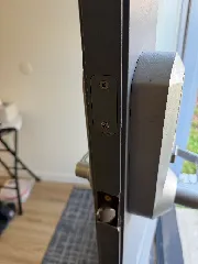 Door Latch Strike Plate Blank