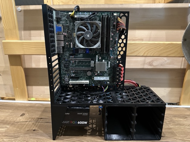 Open Frame ATX Hot-Swap Server/PC Case