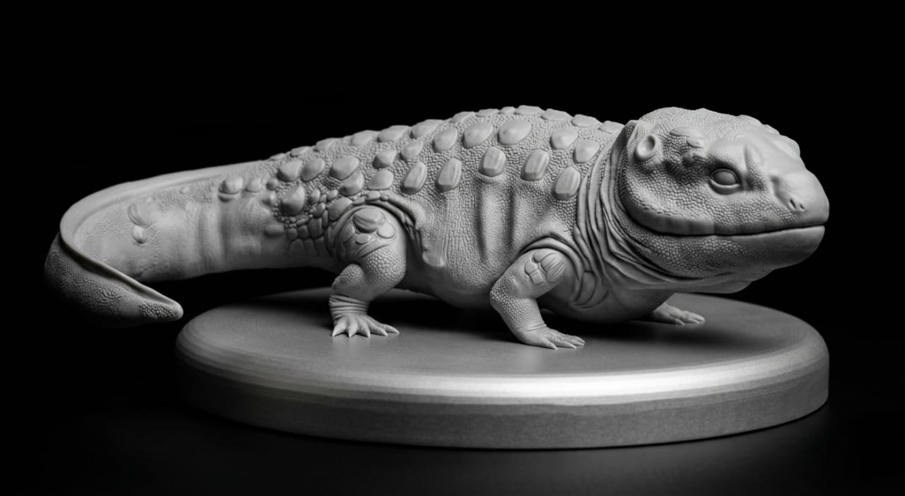 Koolasuchus Statue