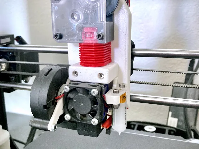 Simple E3D Titan extruder for BL Touch- semi modular