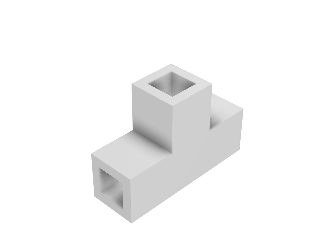3D Printed Frame System - Corner x3 inline