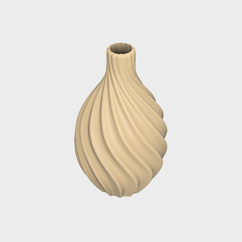 Spiral Vase V8 (SMALL SIZE)