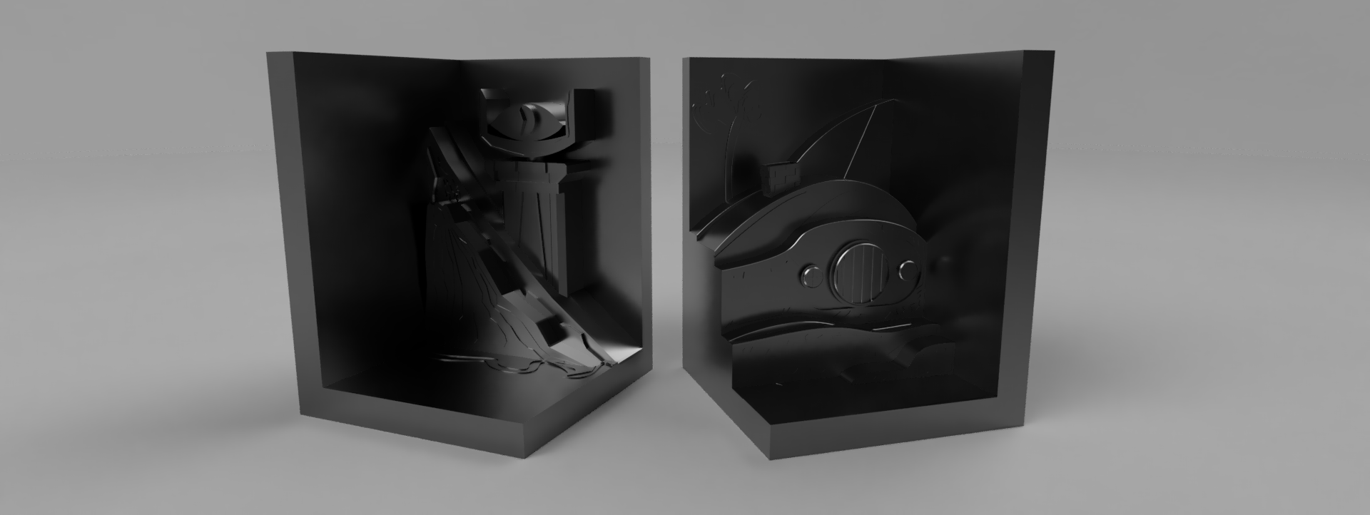 From the Shire to Mordor - LOTR Bookends