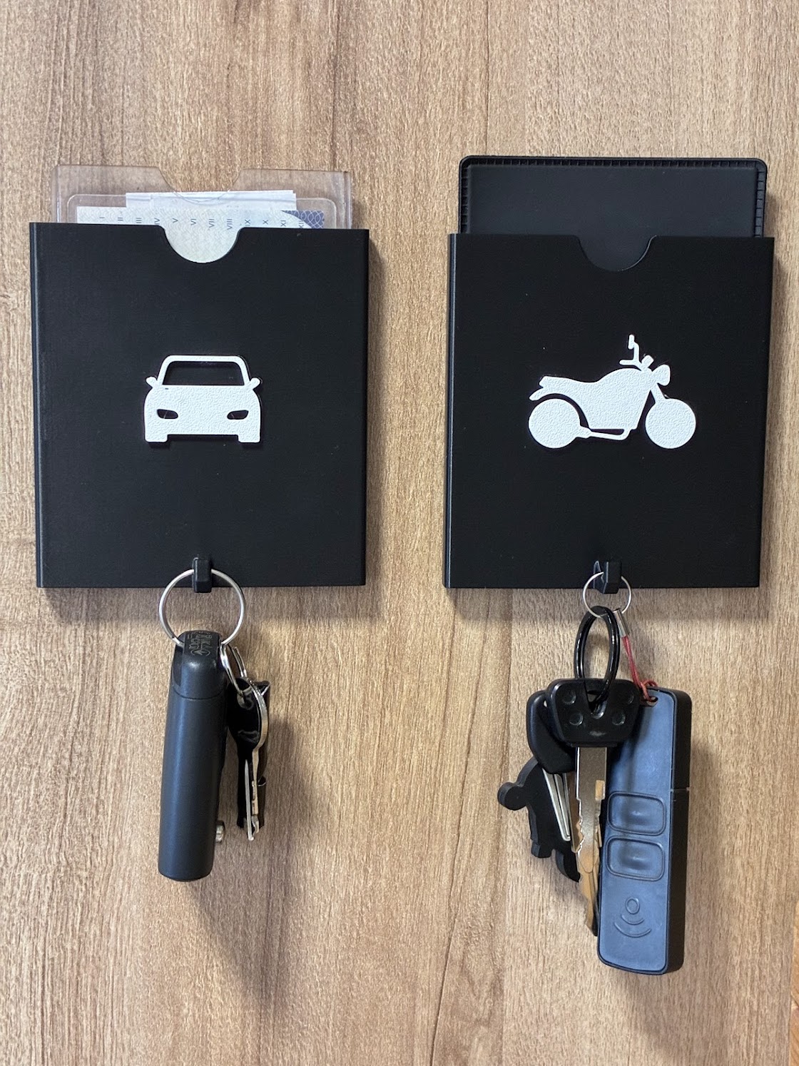 Car & Motorbike Keys and Documents Holder – Wall Mount