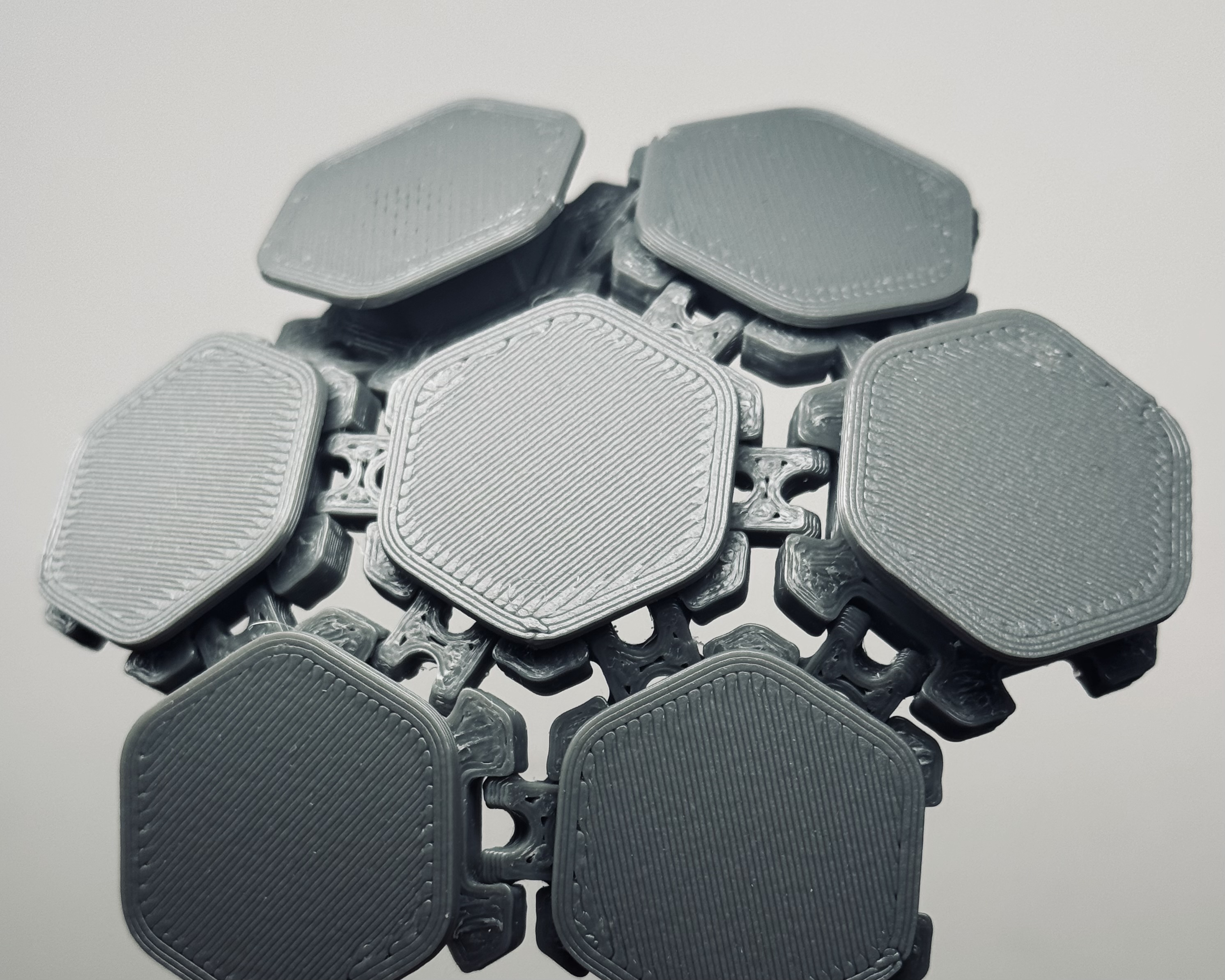 Hexagon Mesh Collection –  Modular Designs in Multiple Sizes — miniatura 17