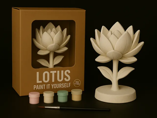 Lotus – Paint-It-Yourself