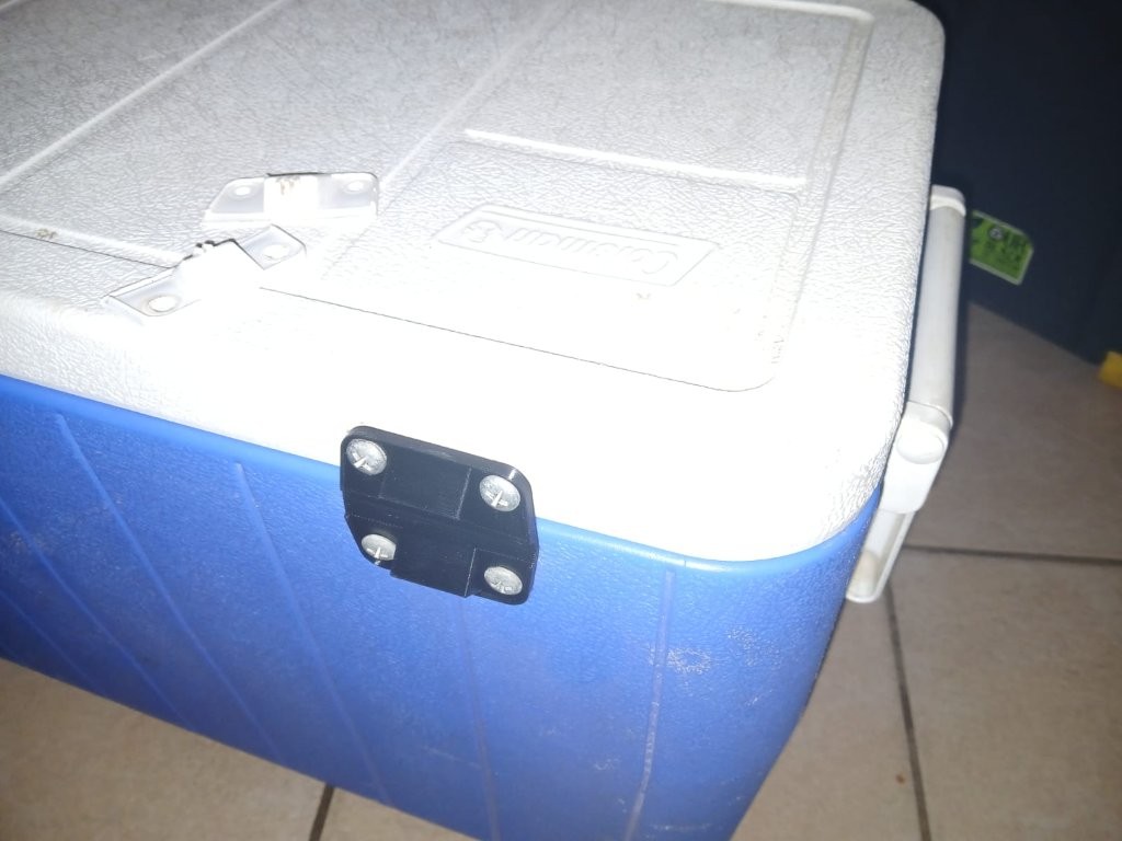 Large Coleman Cooler Box Hinges