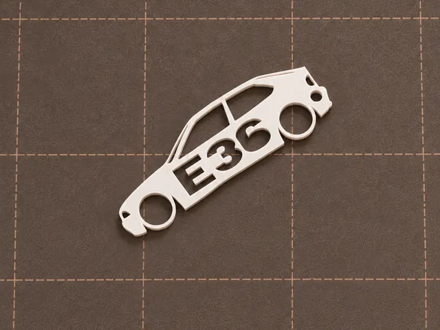 bmw e36 compact keychain