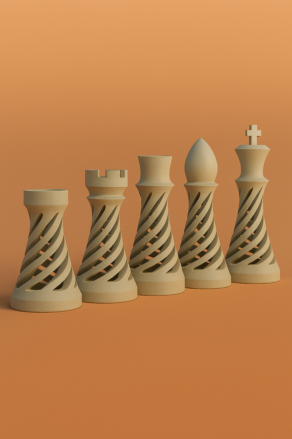 Spiral Hop-On Chess