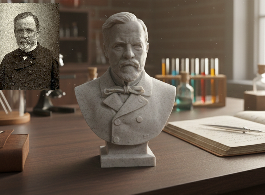 Louis Pasteur – Bust