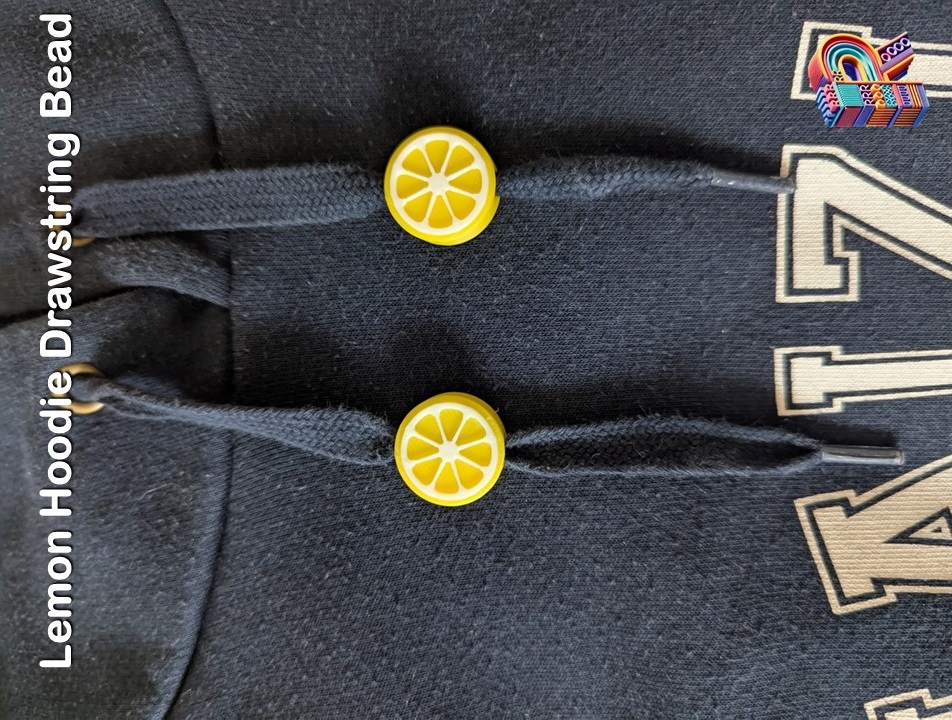 Miniatura 2 do modelo 3D Lemon Slice Drawstring Hoodie Bead