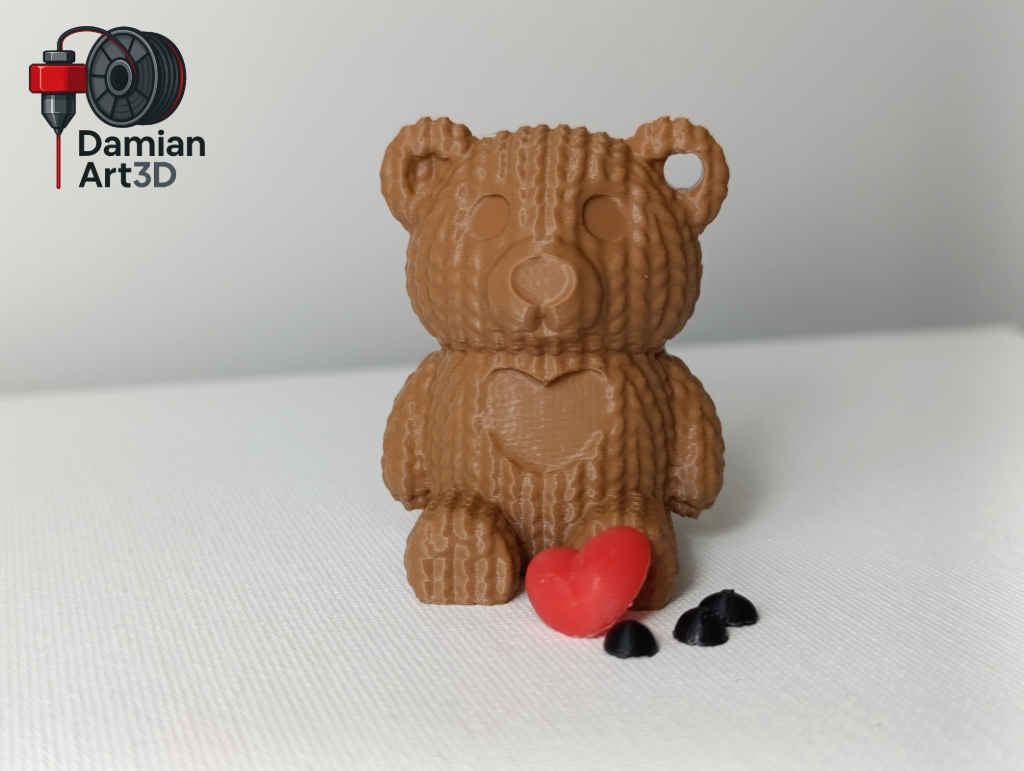 Knitted Teddy keychain — miniatura 6