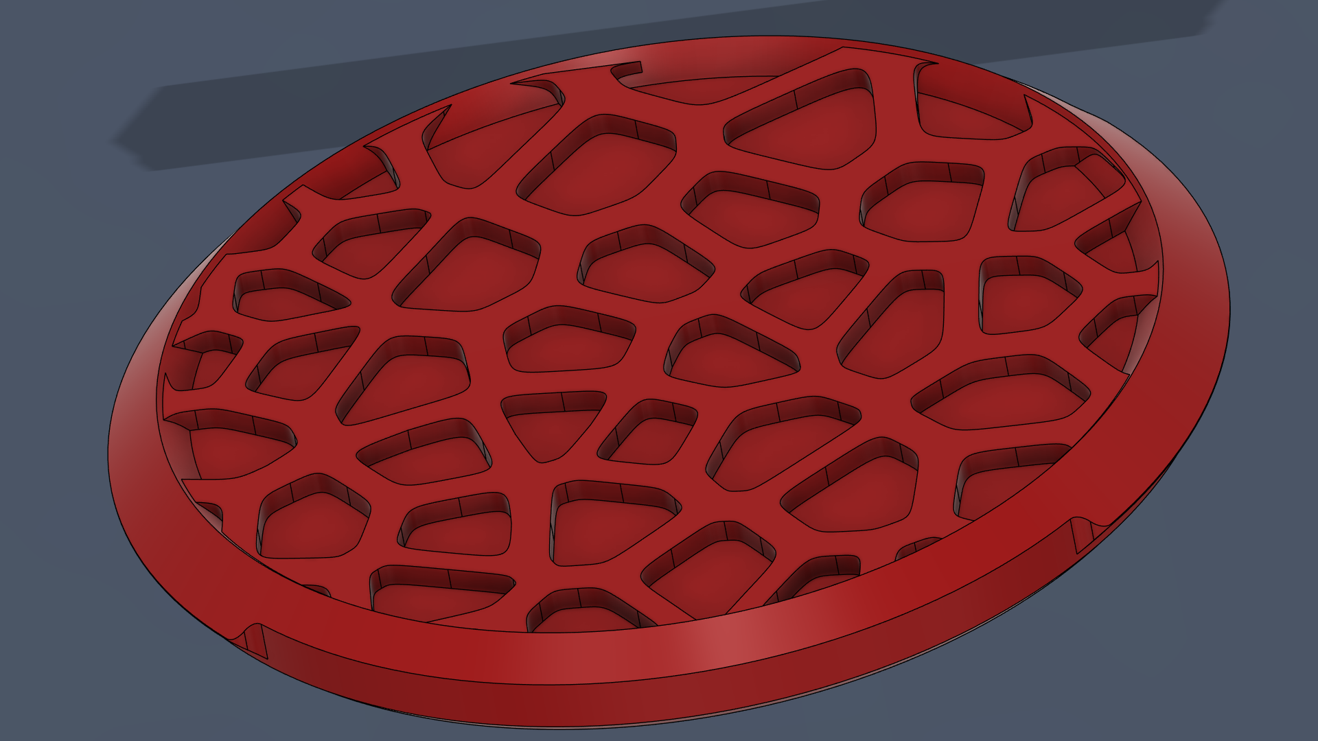 Voronoi noise texture for lid of toothless grinder V3