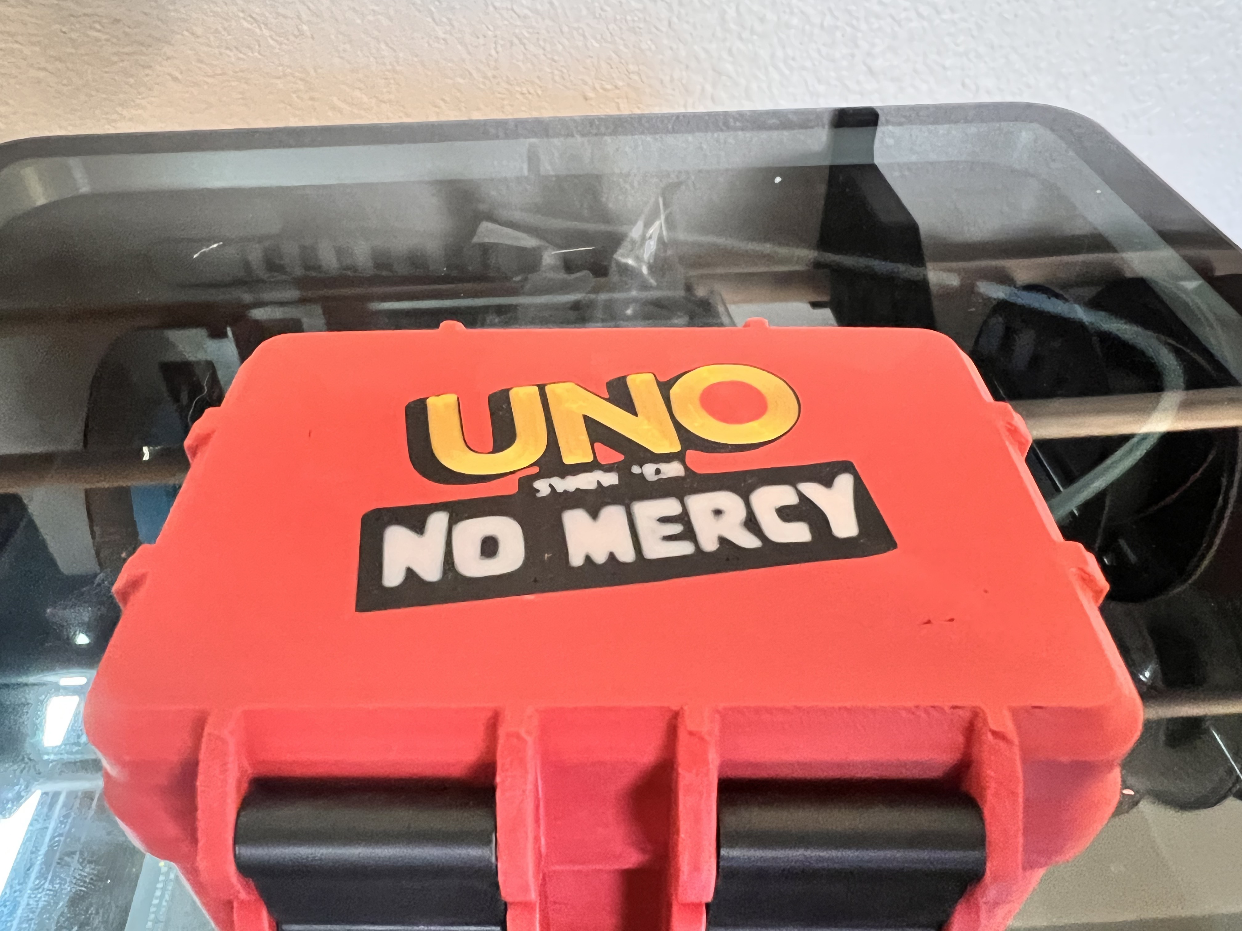 UNO no mercy card holder