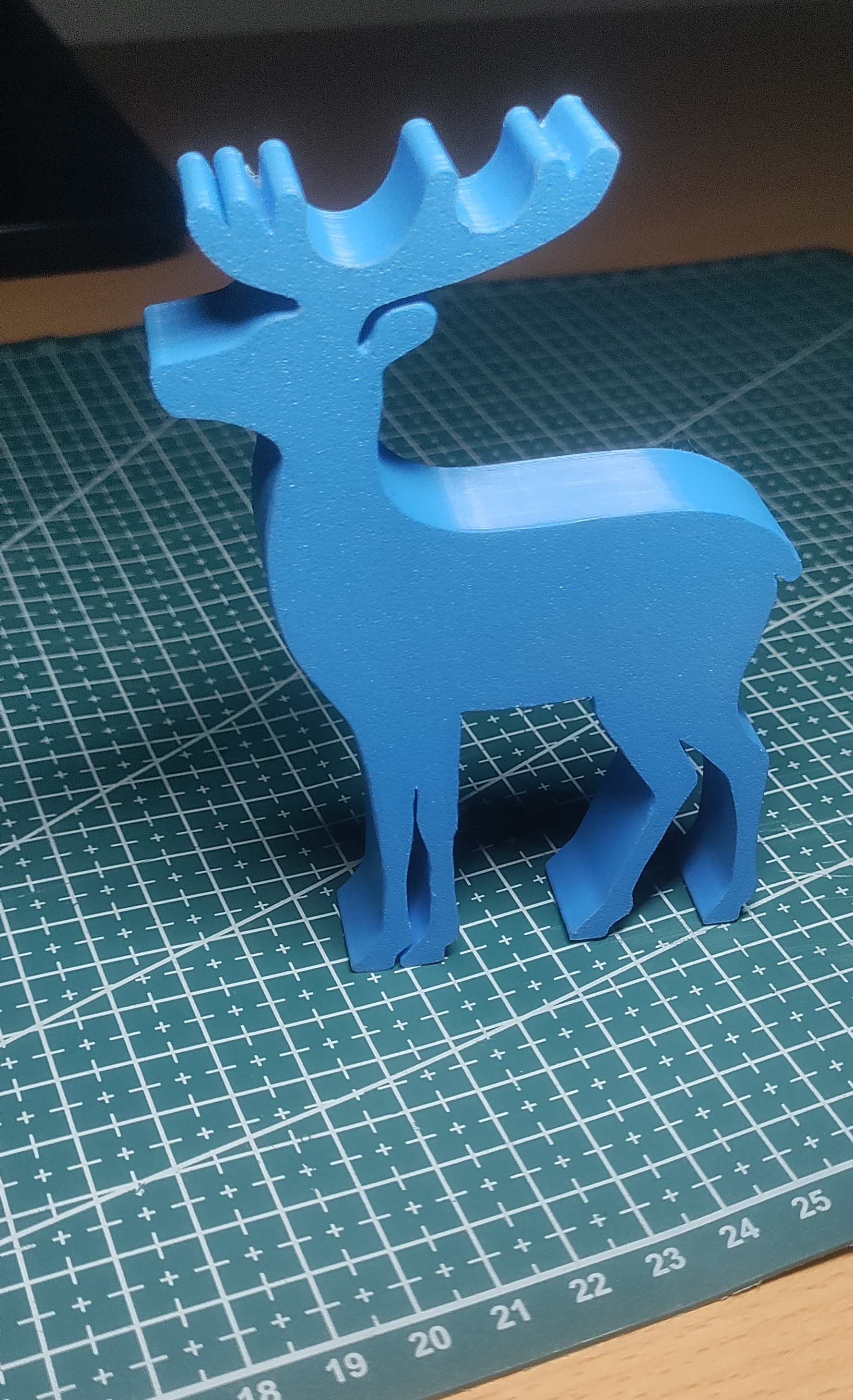 Deer sculpture 2D
