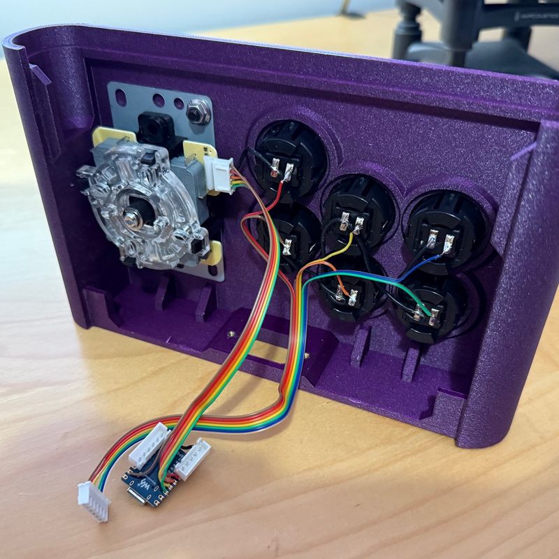 Arcade Joystick by bluescrn | Download free STL model | Printables.com